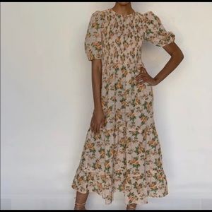 NWOT Damaris Bailey Paloma Dress In Floral Size Large